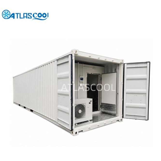 40ft mobile container cold storage room