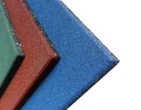 Rubber playground mats for durable outdoor flooring