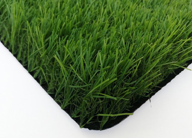 three tone landscaping artificial turf with PE fibers for natural residential garden landscaping
