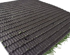 Soccer artificial grass with drainage backing for soccer fields