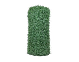Artificial conifer screening for natural garden privacy