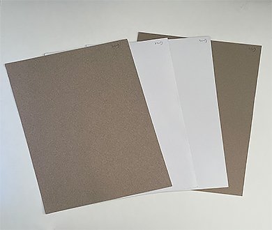 Duplex board grey back