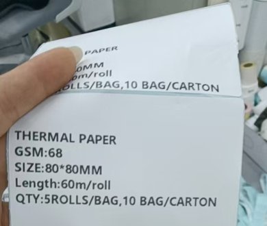 THERMAL PAPER Label Roll Blank Sticker Direct Thermal Paper Label