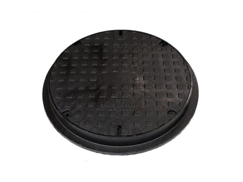 Circular Solid Top Cover And Frame