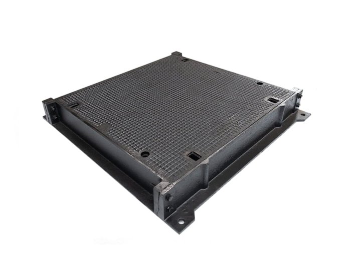 Rectangular Solid Top Cover and Frame