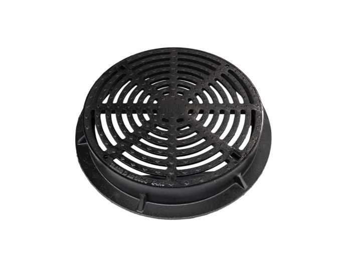 Cast iron Circular grate and frame