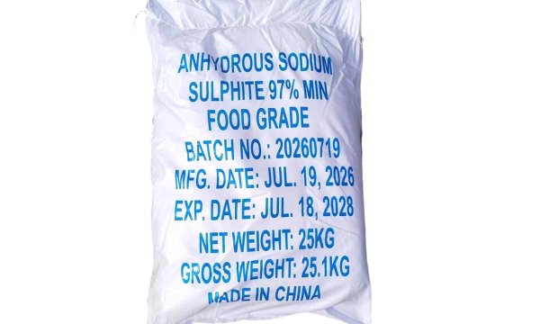Anhydrous sodium sulfite