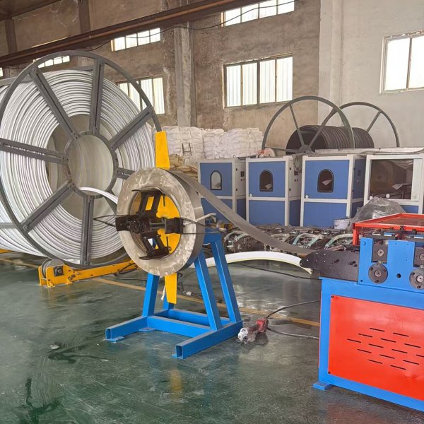 Steel-Reinforced Spiral Wound Pipe Rehabilitation Equipment