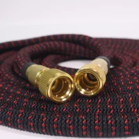 garden hose with spray gun