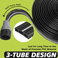 Flexible soaker hose