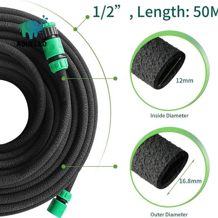 Water-efficient garden hose
