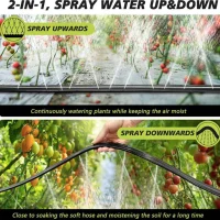 PVC soaker irrigation hose