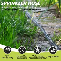 Lawn sprinkler hose