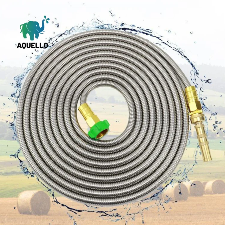 Stainless steel watering hose