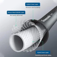 Custom outdoor water hose