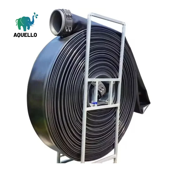 Abrasion resistant TPU layflat hose