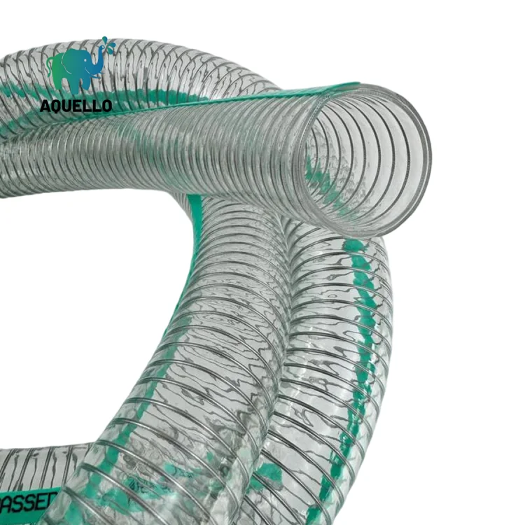 PVC spiral reinforced suction hose