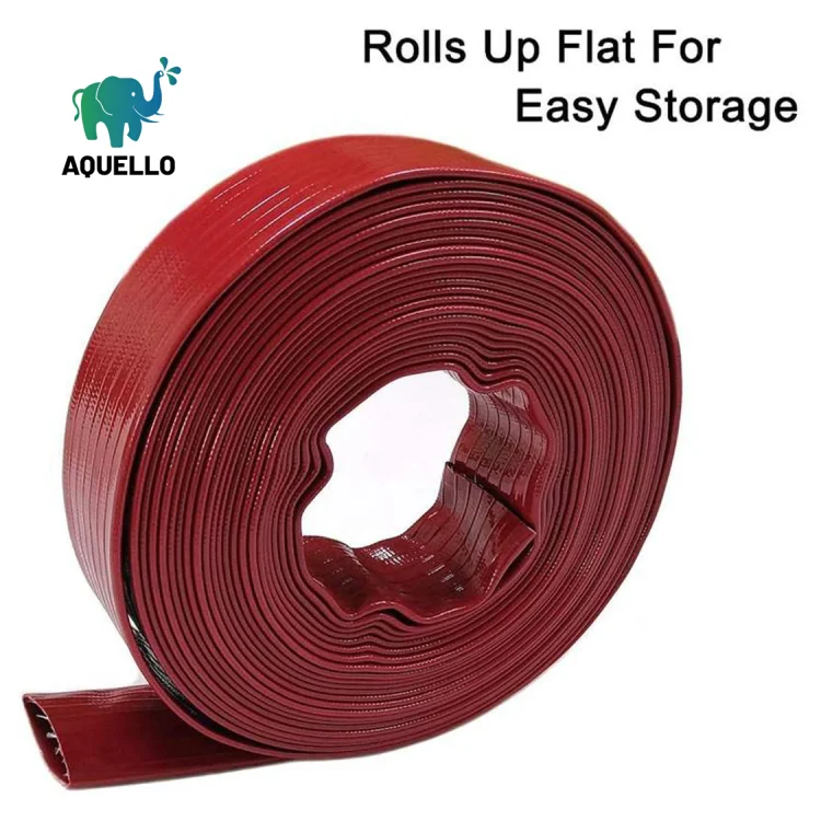 PVC lay flat hose