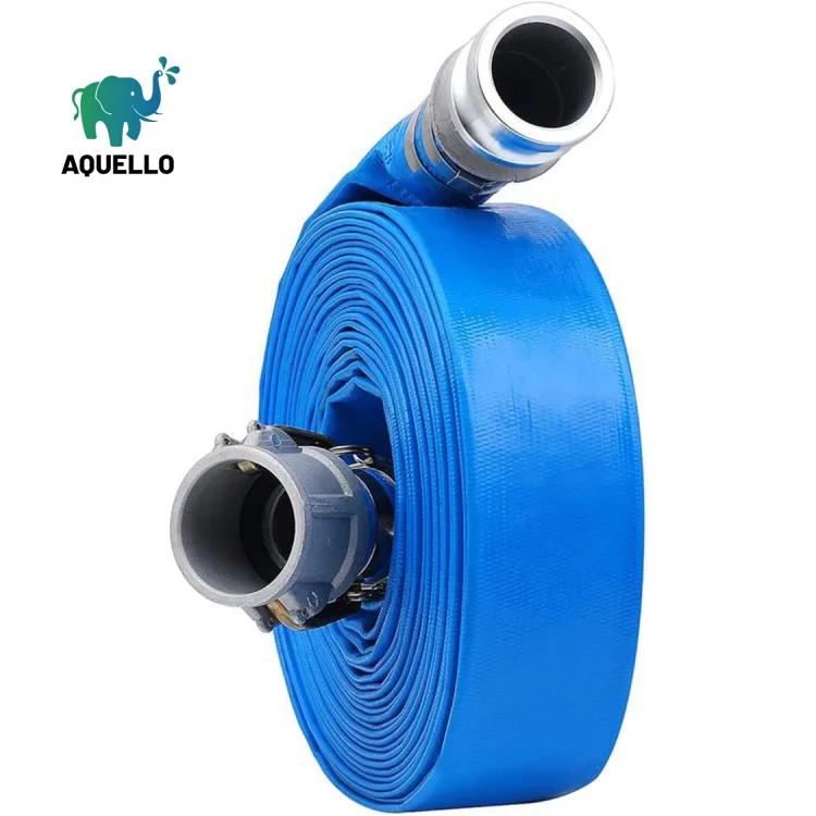 Layflat hose textile reinforcement