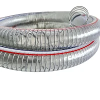 PVC hose with steel spiral