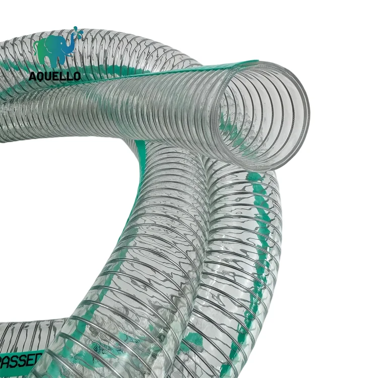 PVC steel suction hose