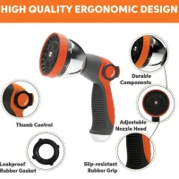 Outdoor cleaning nozzle