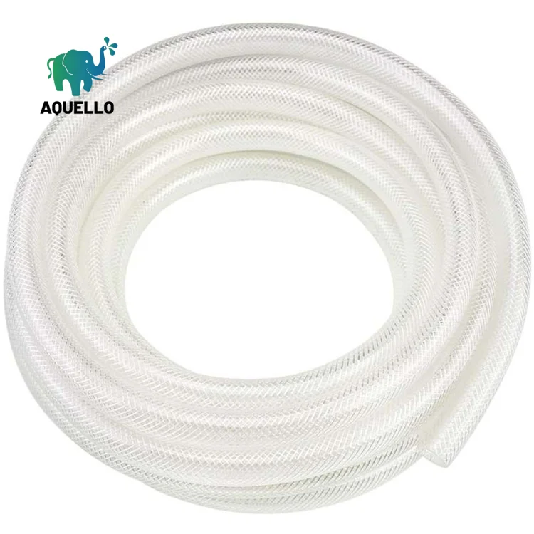 Transparent PVC tubing