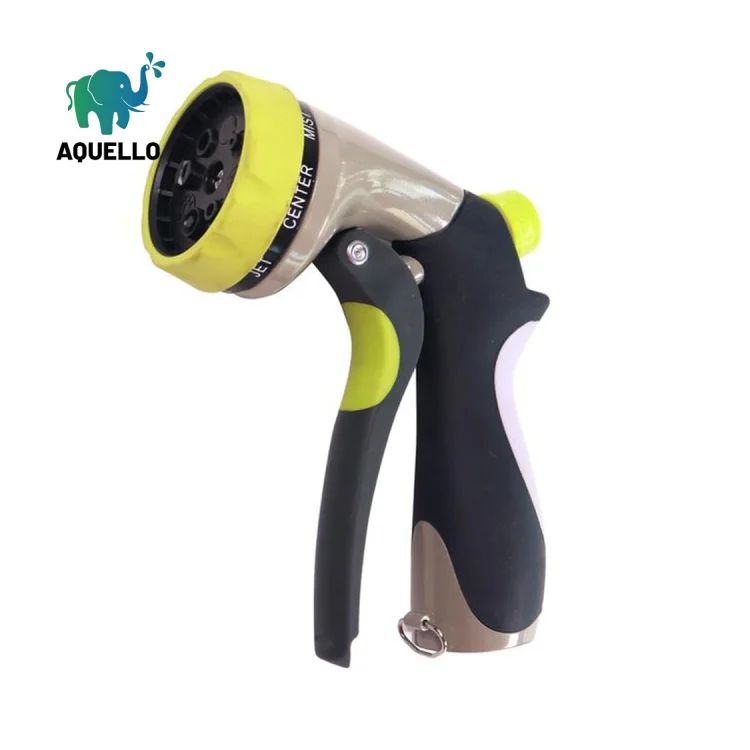 Garden hose spray nozzle