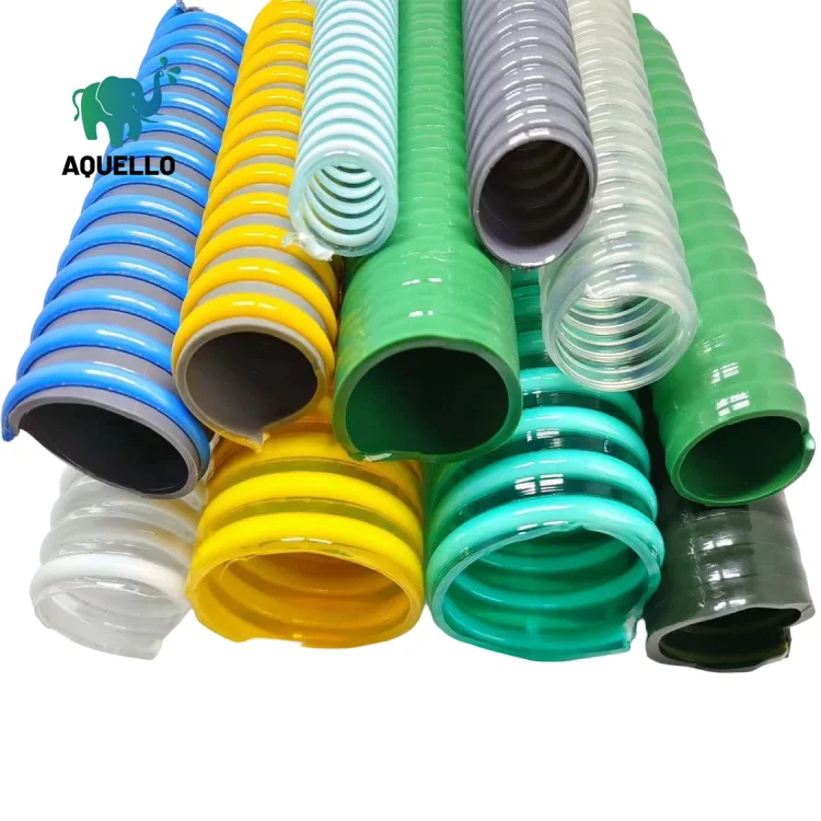 PVC steel wire suction hose