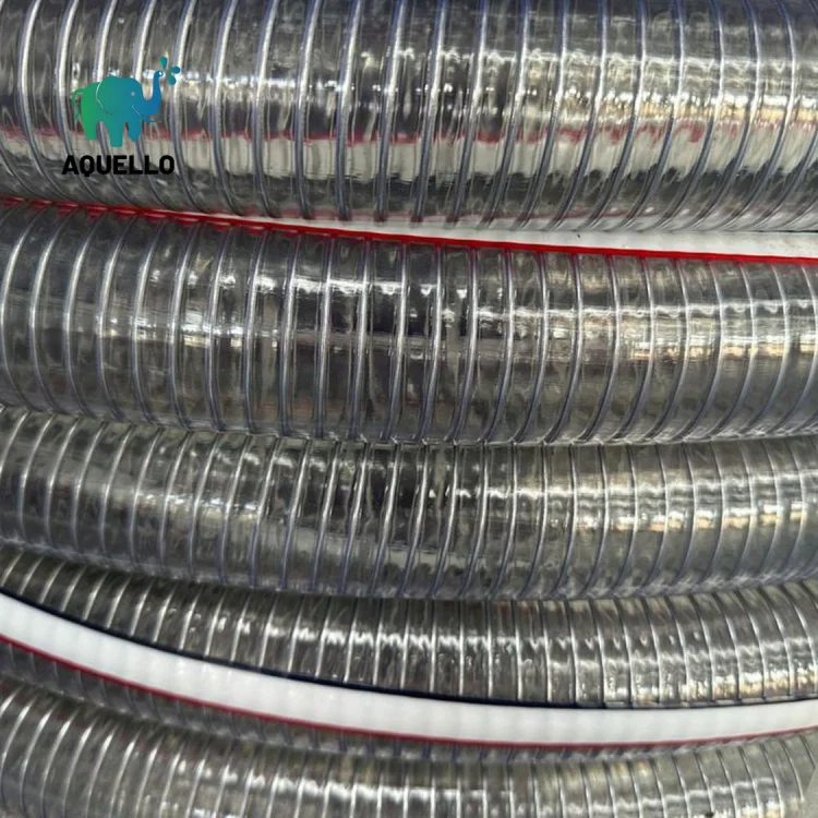 steel wire reinforced PVC hose