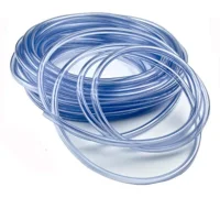 Clear PVC hose flow