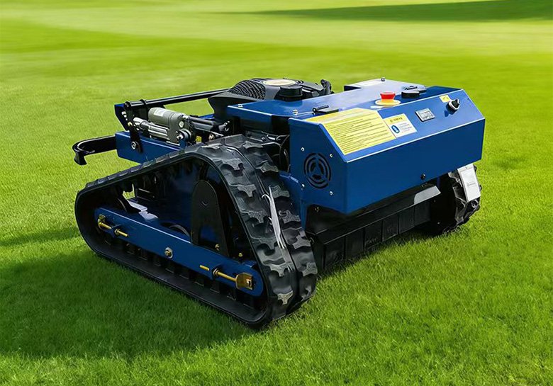 crawler lawn mower