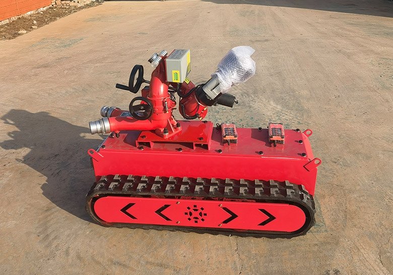 firefighter tracked robot