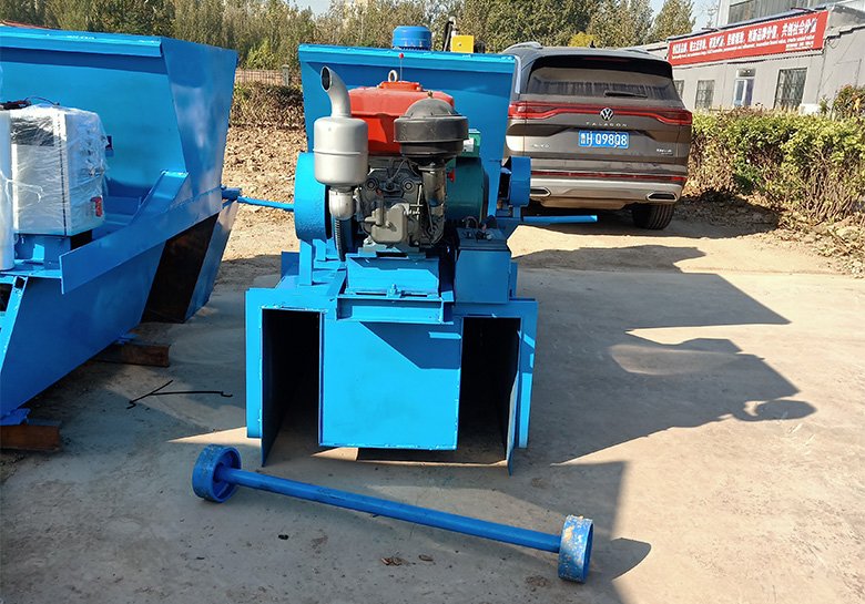 Water channel forming machine
