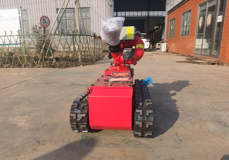 Fire-Fighting Crawler Robot