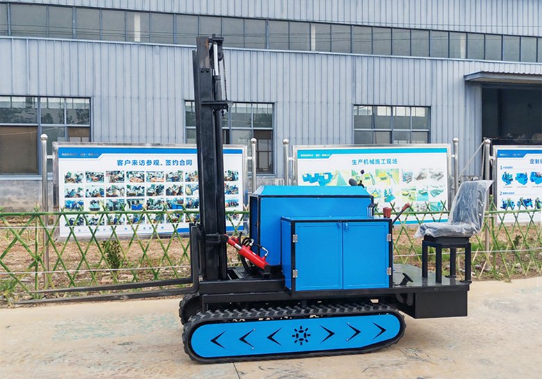 1-ton diesel gearbox tracked transporter