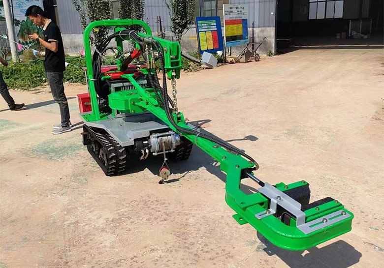 Nut Harvesting Machine