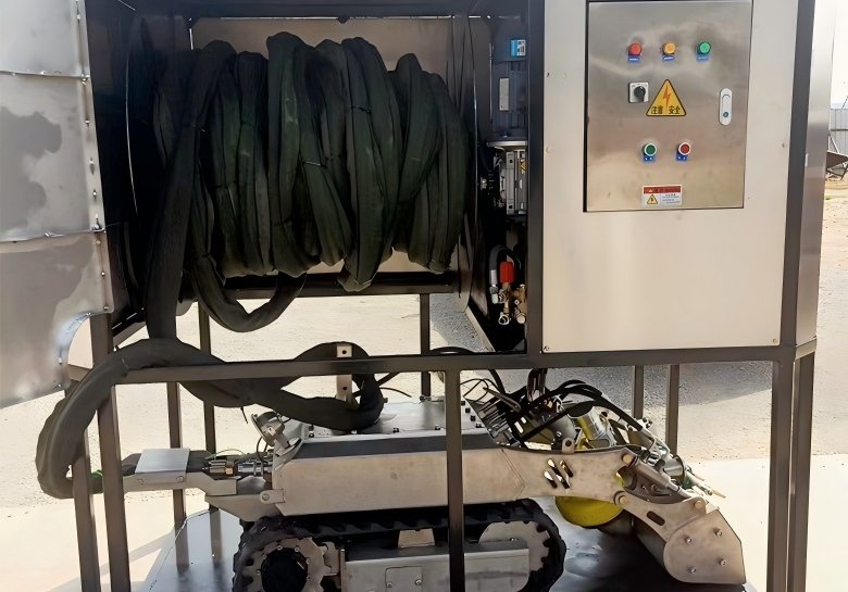 electric underwater dredging robot