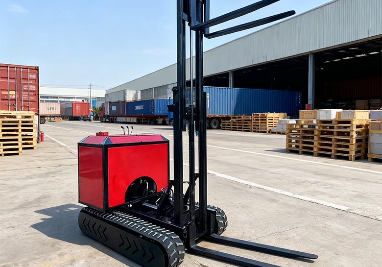 1T electric hydraulic crawler transporter