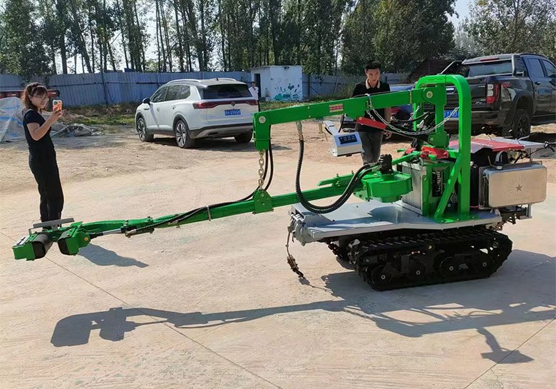 Tree Shaking Harvester