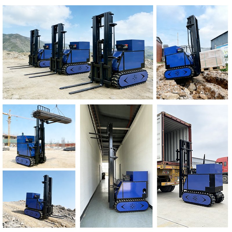 New Release: Diesel-Powered Crawler Hydraulic Forklift Truck