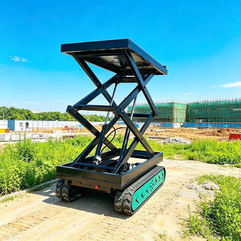 Electric Remote-Controlled Lifting Crawler Chassis: Redefine All-Terrain Aerial Work Efficiency