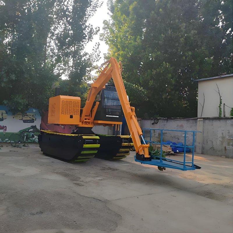  How amphibious excavators with reed harvester solve global wetland vegetation management challenges