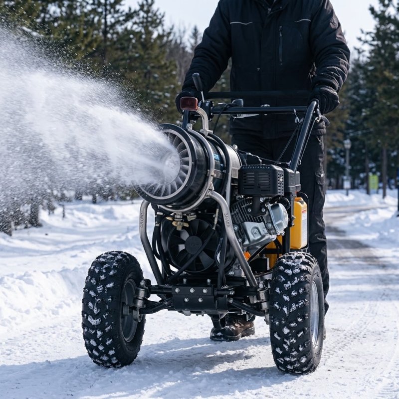 Tracked Snow making Machine: Classification, Applications, Chassis Selection & Uneven Terrain Safety