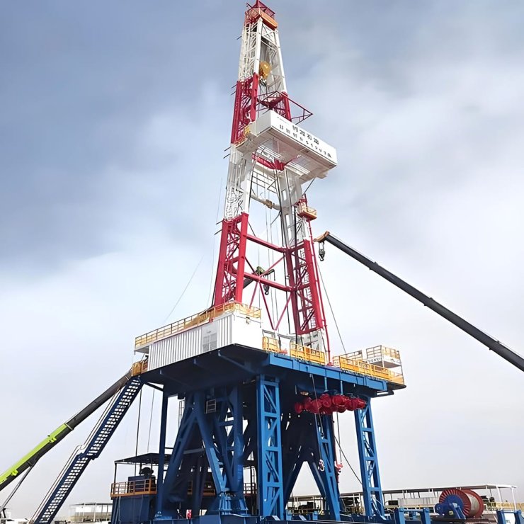 Skid-Mounted Drilling Rig