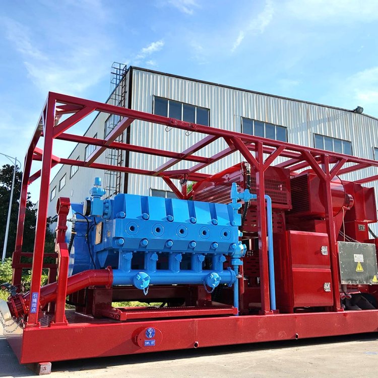 Electric fracturing pump skid
