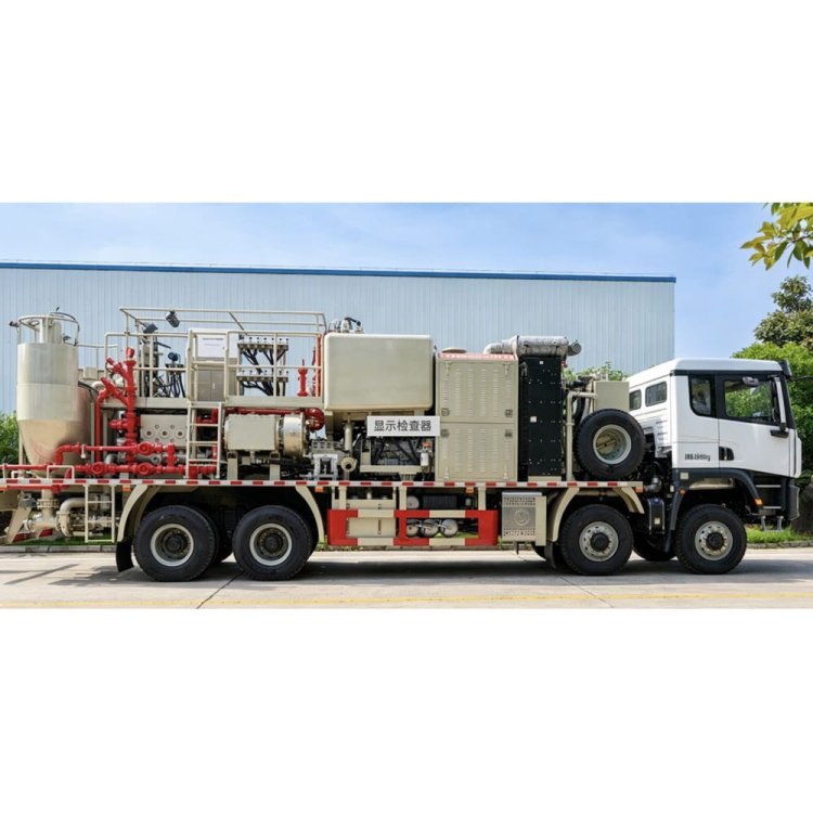 Modular cementing skid system