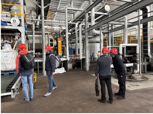 Overseas Clients On-Site Factory Visit | China Industrial Chemical Manufacturer Inspection Tour