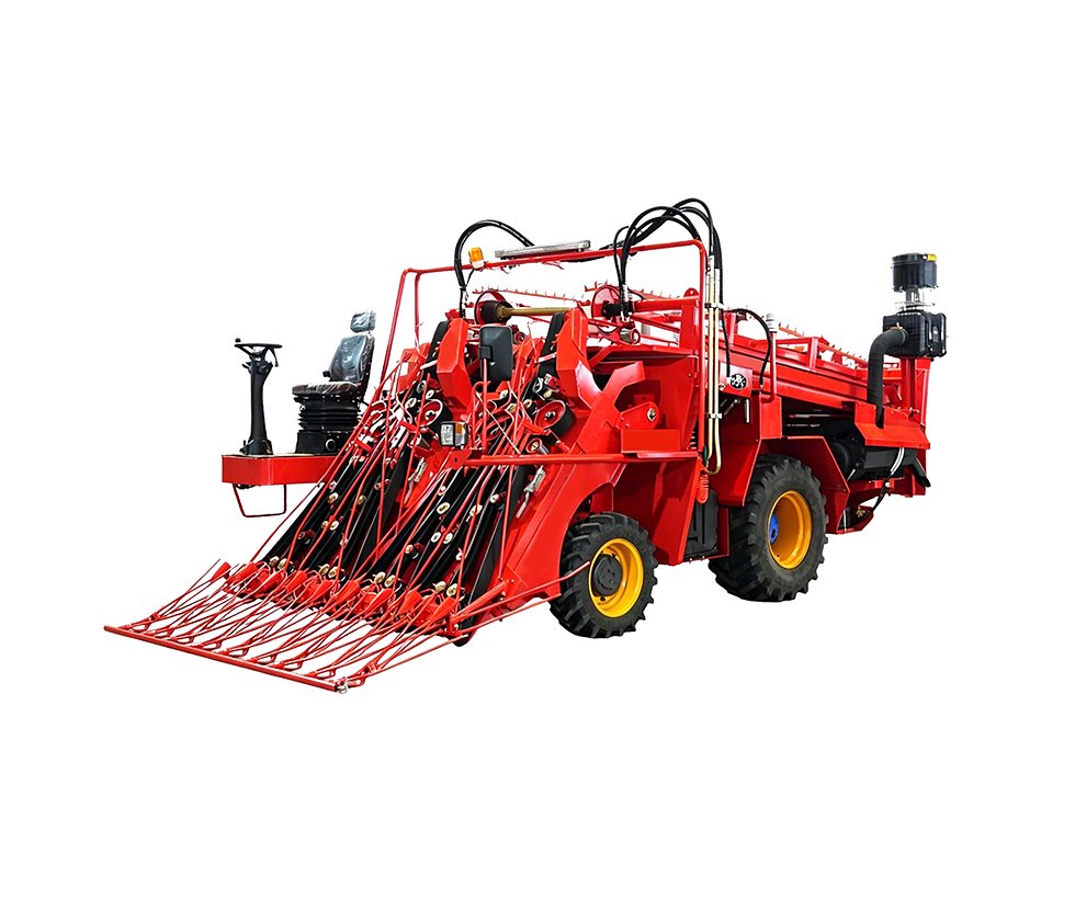 Self-Propelled Flax Harvester