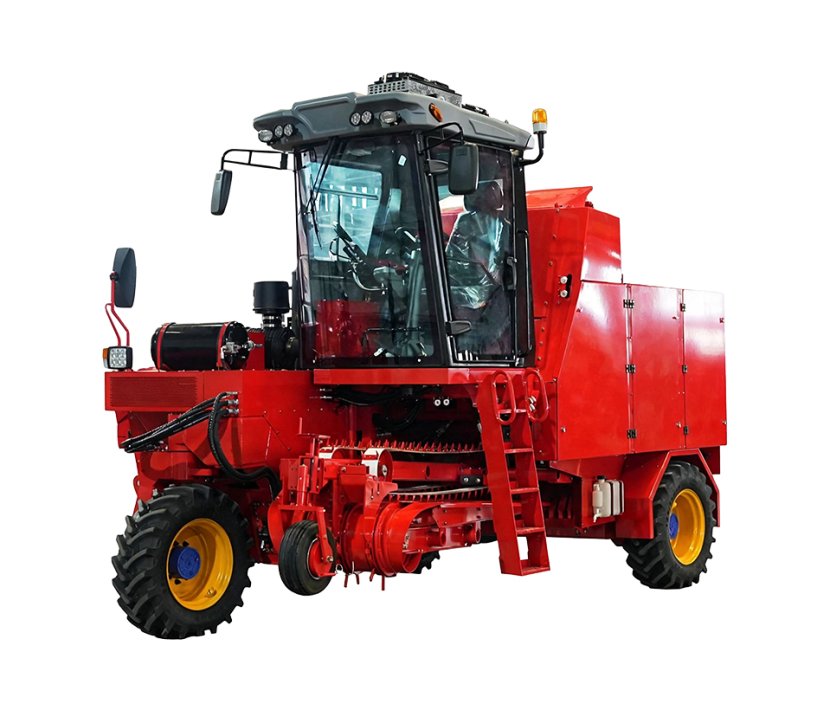 Self-Propelled Flax Baler